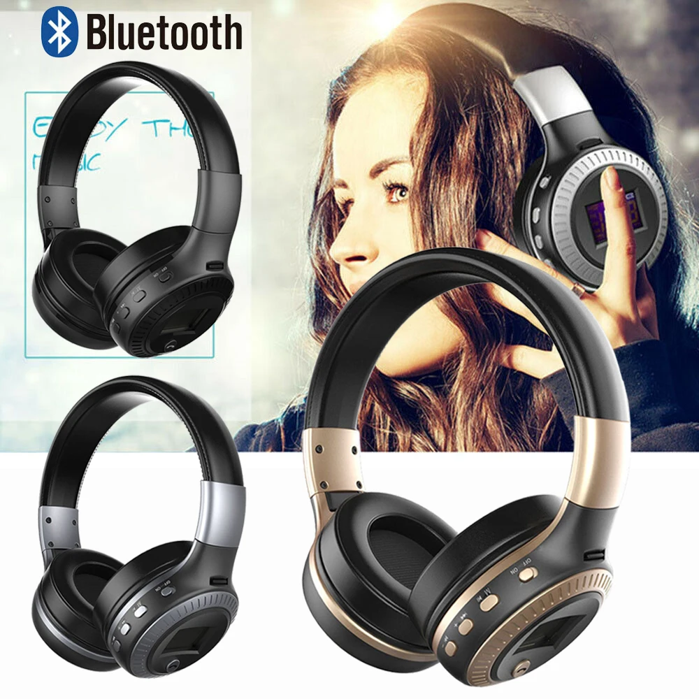 Bluetooth-наушники B19 складные с шумоподавлением, Hi-Fi