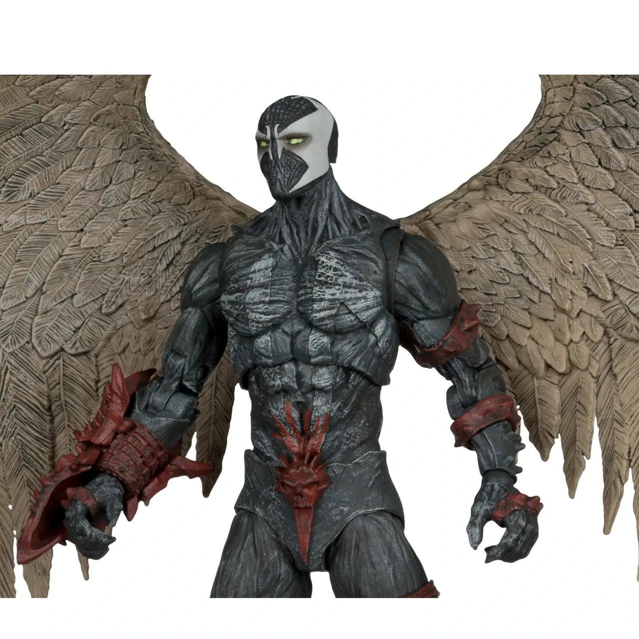 Фото Фигурка Mcfarlane Toys Wings Of Redemption Spawn 7 дюймов, модель Wv9 Spawn, коллекционная кукла, гаражный набор для сборки №5