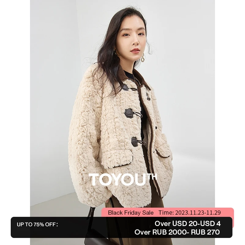 Женское плюшевое пальто с длинным рукавом