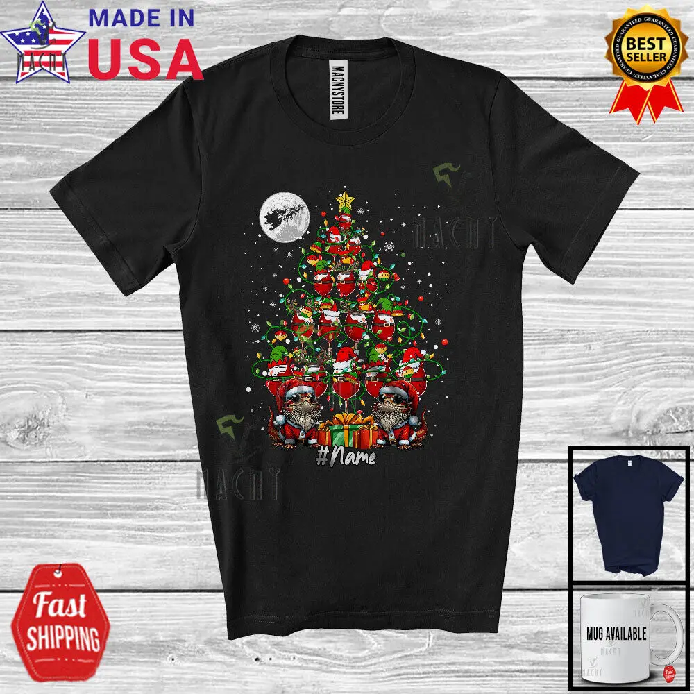 Рождественская елка в виде бородатого дракона с именем на заказ Прекрасная