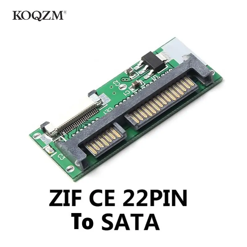 

Адаптер SSD 1,8 дюйма с LIF на 2,5 дюйма SATA 24Pin ZIF на 22Pin SATA для Macbook Air
