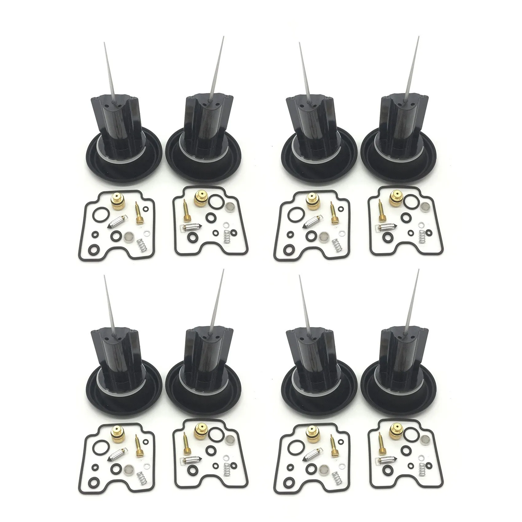 

8 Set for Bandit 1200 GSF1200 GSF1200S GSF Plunger Diaphragm Parts of Motorcycle Carburetor Repair Kit