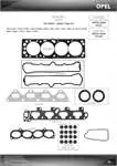 

42447803 interior top kit gasket CORSA B × 14XE