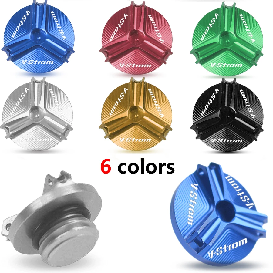 

Oil Filler Cover Engine plug cap For Suzuki V-Strom 250 DL250 2017-2020 DL650 DL1000 VStrom 650 1000 1050 1050XT all year