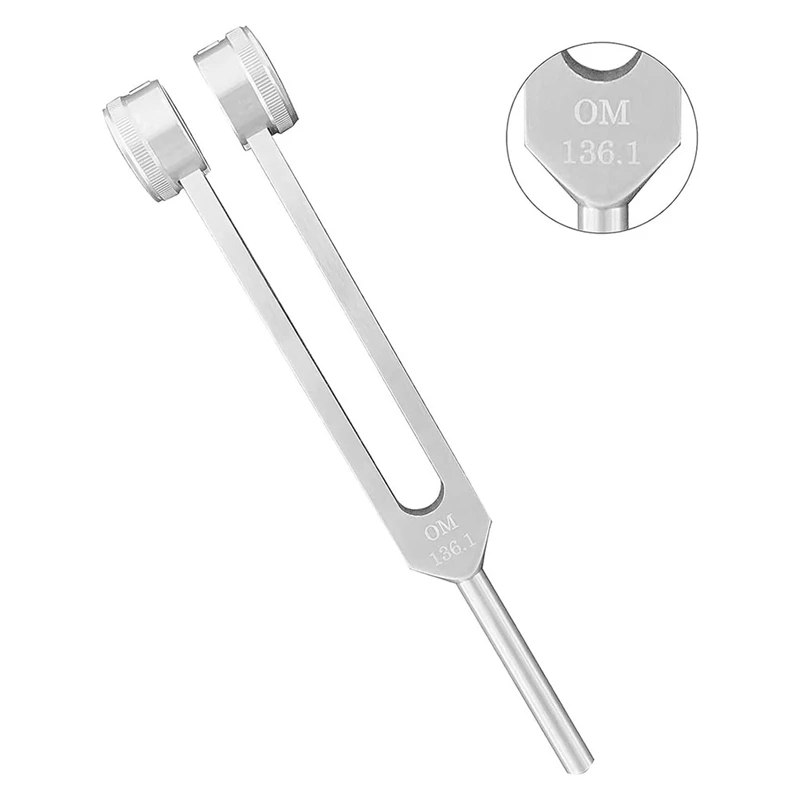 Набор вилок для настройки чакр Om136.1Hz &amp 4096C ударный музыкальный инструмент