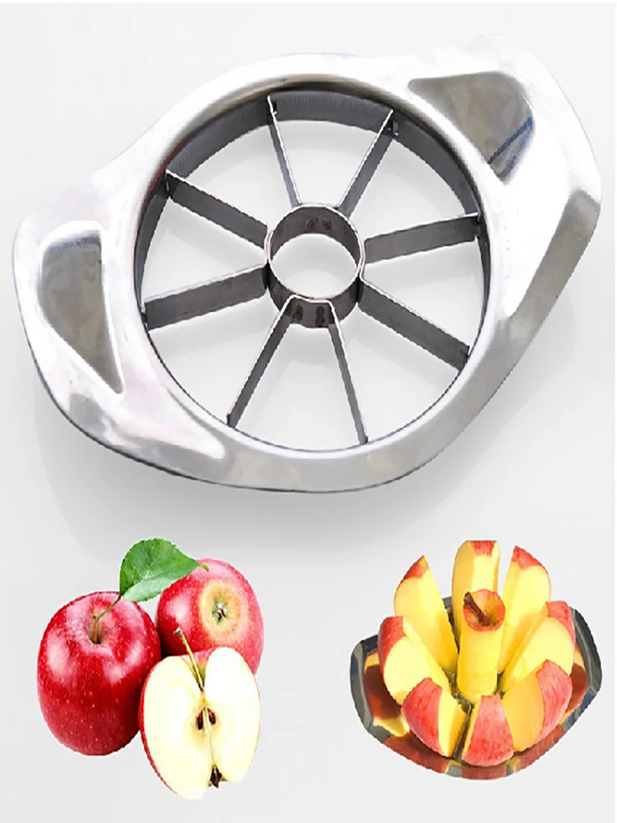 

Kitchen Accessories Stainless Steel Apple Cutter Slicer Vegetable Fruit Tool Fruit Slicer Kitchen Gadget Kitchen Accessories-C