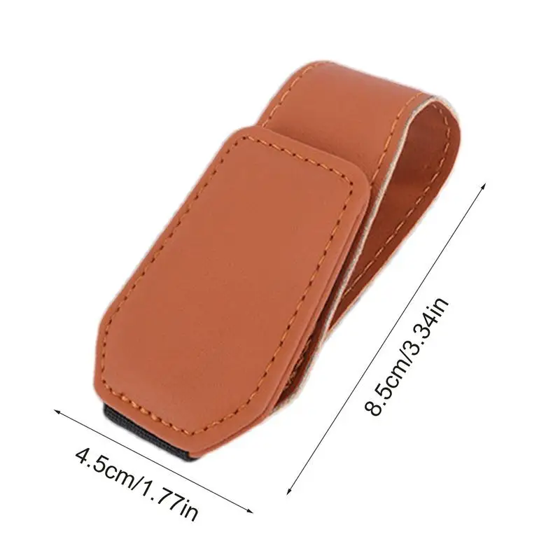 ka na okulary klips do wieszaka samochodowe pudełko okularów przeciwsłonecznych zamknięcie magnetyczne Auto wnętrze organizator karty bilet