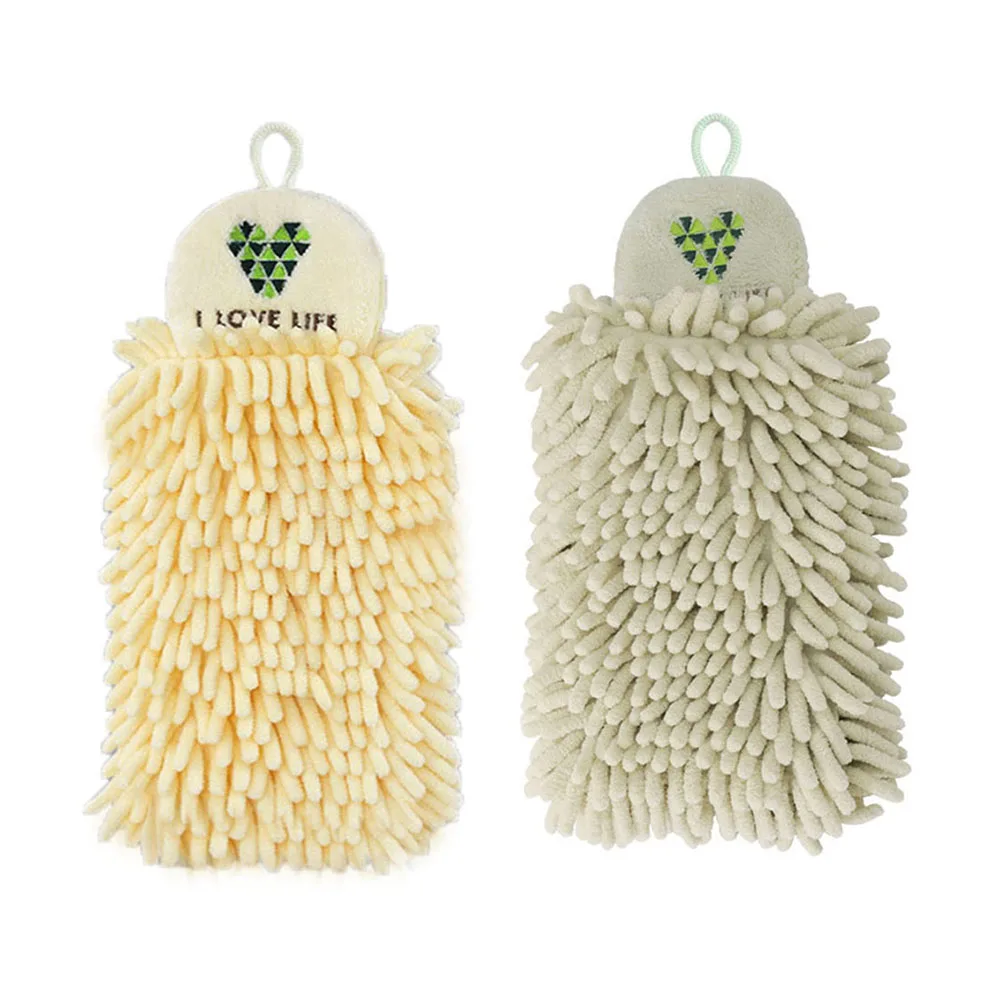 

Мягкие синельные подвесные полотенца, супер впитывающие быстросохнущие полотенца из микрофибры для кухни