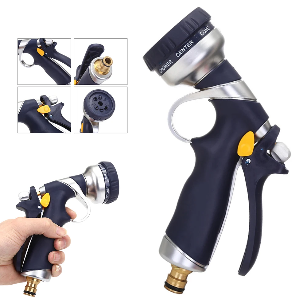 

High Pressure Water Spray Gun Sprinkling Garden Supplies Cleaning Sprinkling Cleaning Tool Cleaning Shower Guns Car Wash Tool