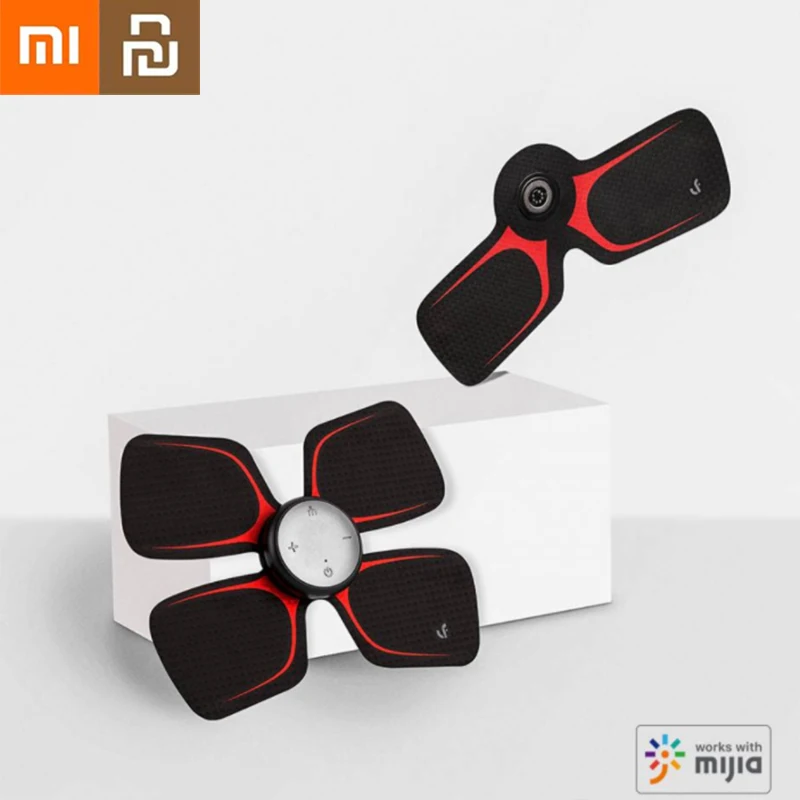 

Массажер Xiaomi Youpin с 4-колесным приводом, Волшебная наклейка, умный электрический массажер, стимулятор тела, расслабление мышц, работа с прило...