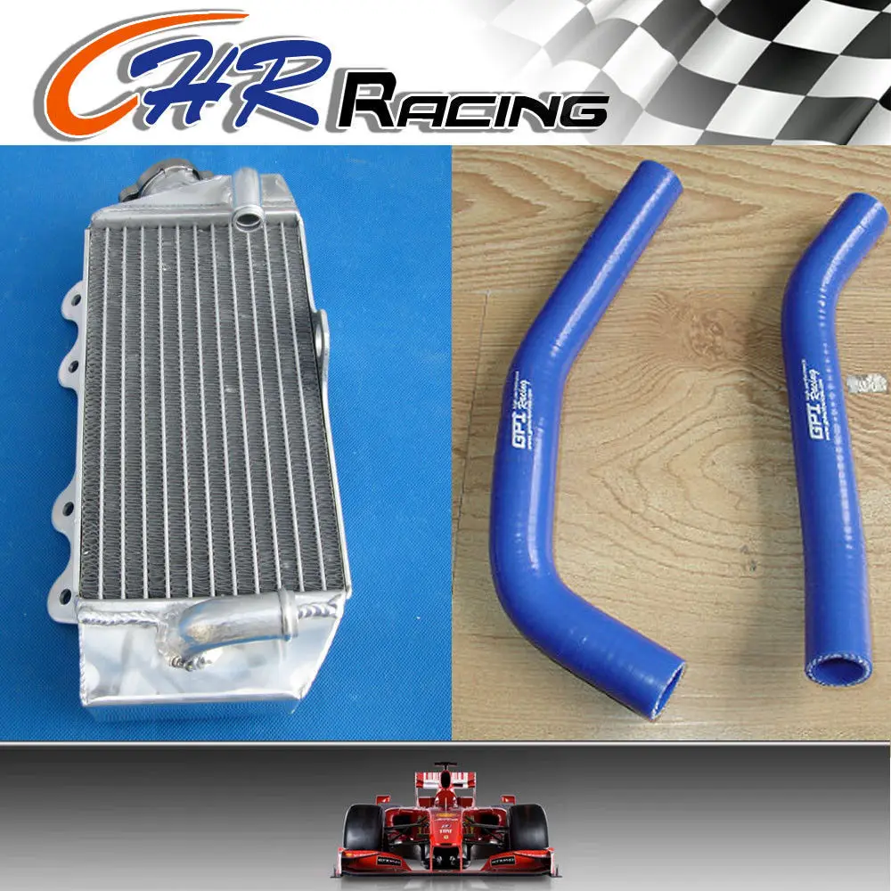 

Aluminum Motorcycle Radiator + Hose For 2002-2015 Yamaha YZ 85 YZ85
