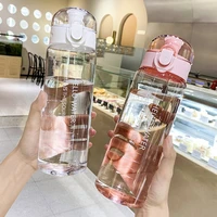 780ml sports water bottle for drinking portable sport tea coffee cup kitchen tools kids water bottle for school transparent