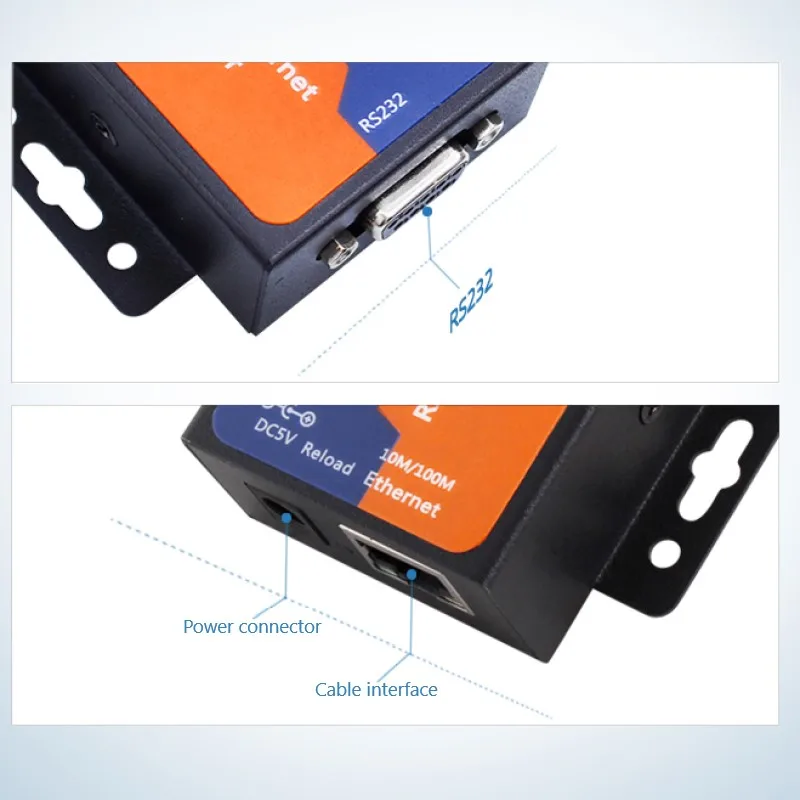 10 шт. Φ RS232 to UDP TCP IP сервер к клиентскому модулю Поддержка DHCP/DNS встроенный веб-сайт