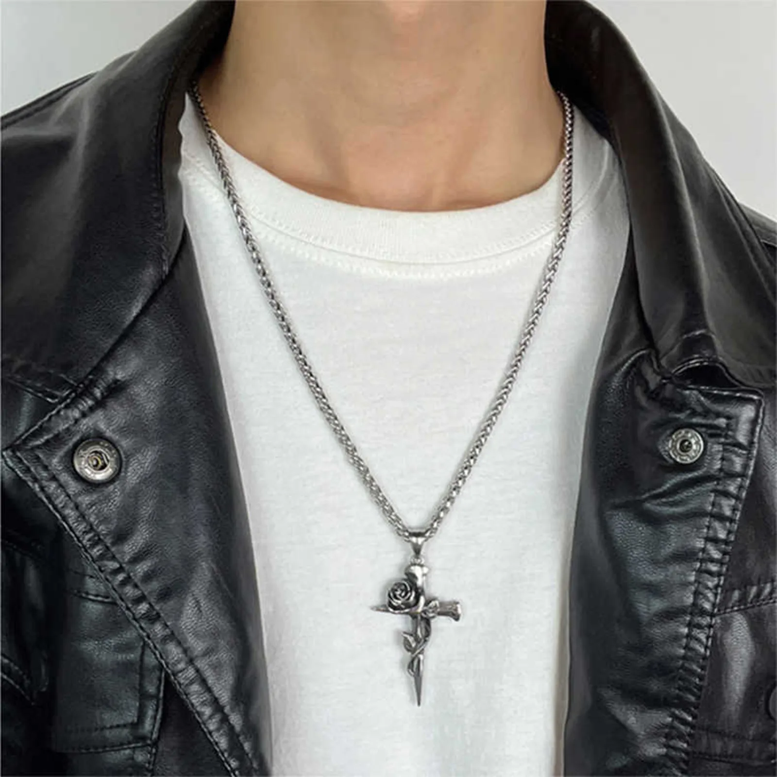 Ожерелье Rose Crosss для опрятных ювелирных изделий комплект хрустальных ожерелий