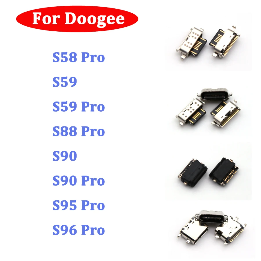 Разъем для зарядного устройства Type-C порт зарядки Micro USB 1 шт. док-разъем Doogee S58 S59 S88
