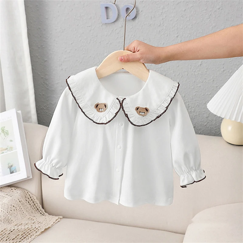Girls Baby's Coat Blouse Jacket Outwear 2022 Bear Spring Summer Overcoat Top Party Sport Christmas Outfit Children's Clothing