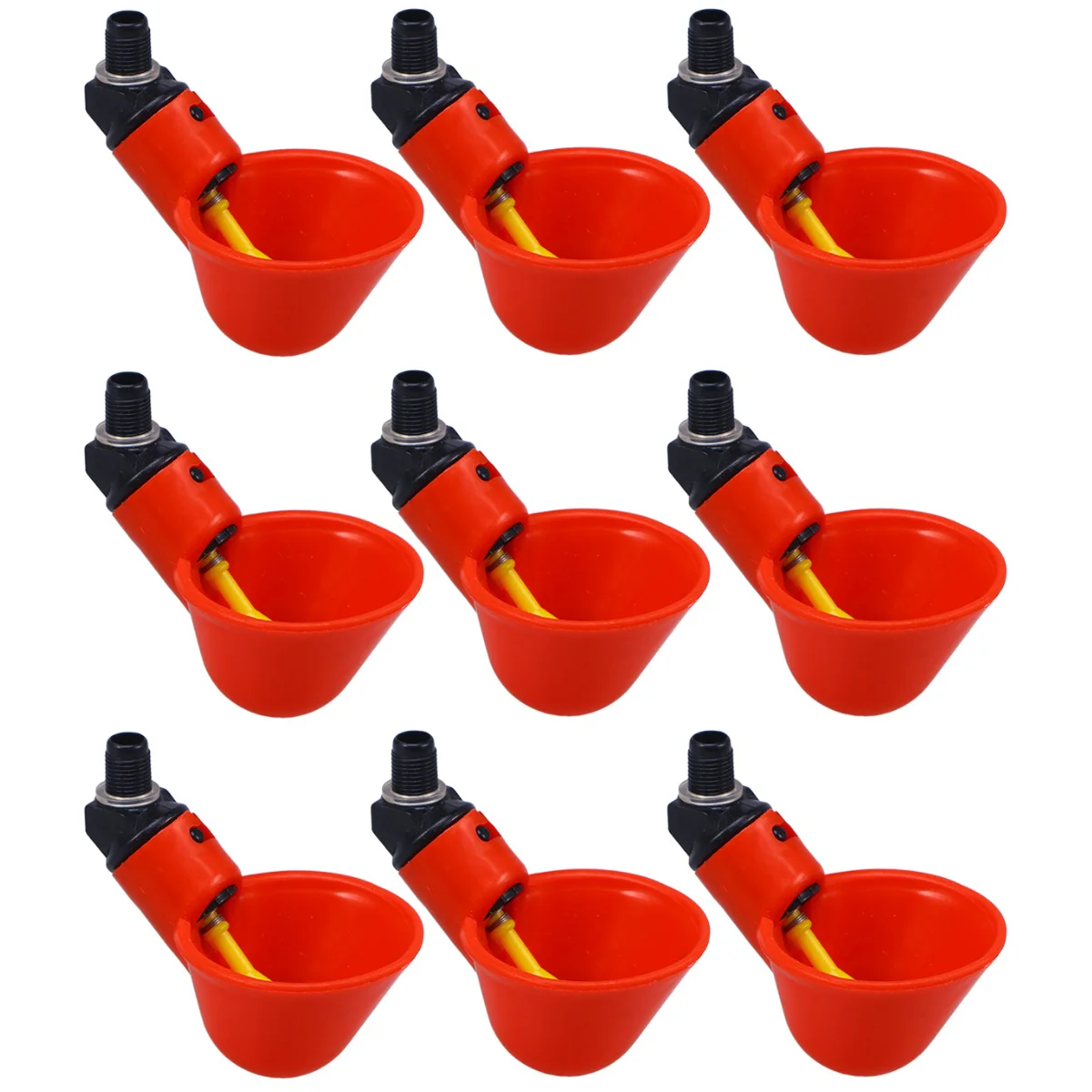 

Poultryautomatic Water Chicken Waterer Cups Drinker Drinking Bucketferret Duck Watering Feeder Equipment Feeding Bird