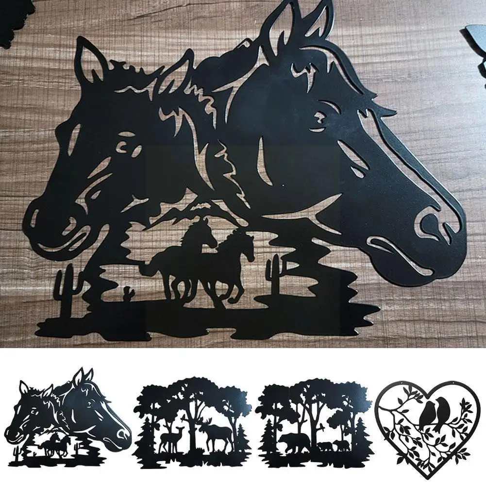 

Декоративные металлические силуэты для цыплят, двора, двора, водонепроницаемая Погодостойкая лошадь, двор, искусство для двора, задние двор...