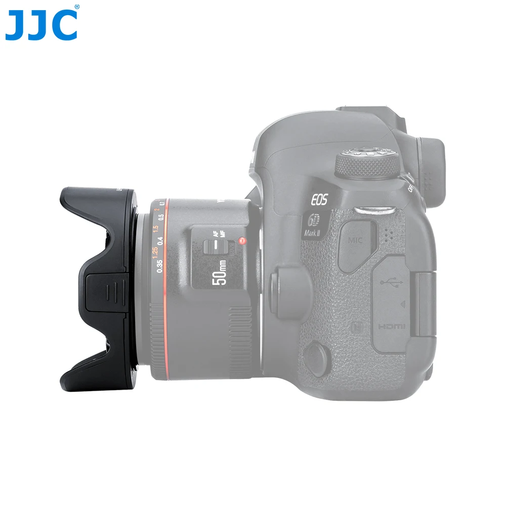 Защитная бленда JJC 58 мм для объектива YongNuo YN 50 f/1 8 II
