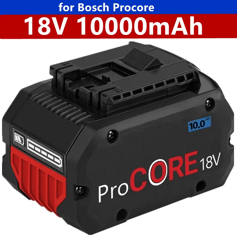 

CORE18V 10000mAh ProCORE Replacement Battery for Bosch 18V Professional System Cordless Tools BAT609 BAT618 GBA18V80 21900 Cell