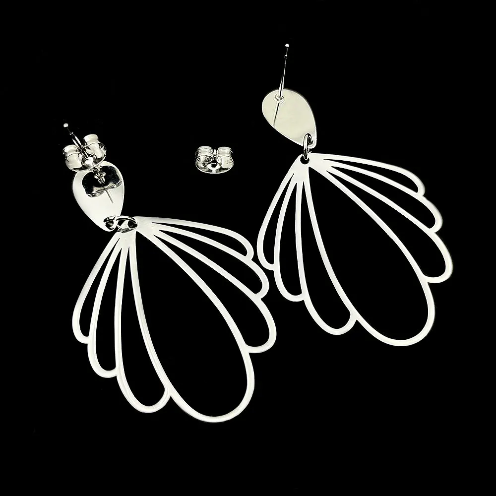 

Earrings-Personality Ladies Stainless Steel Earrings Wholesale and Retail Wedding Gifts For Bridesmaids