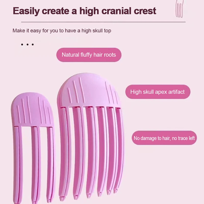 Новый уход за волосами Корни Натуральный пушистый зажим для волос без нагрева