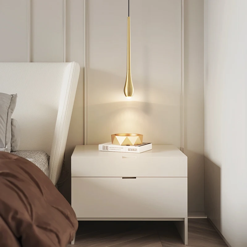 FKL скандинавская потолочная люстра для спальни светодиодный подвесной