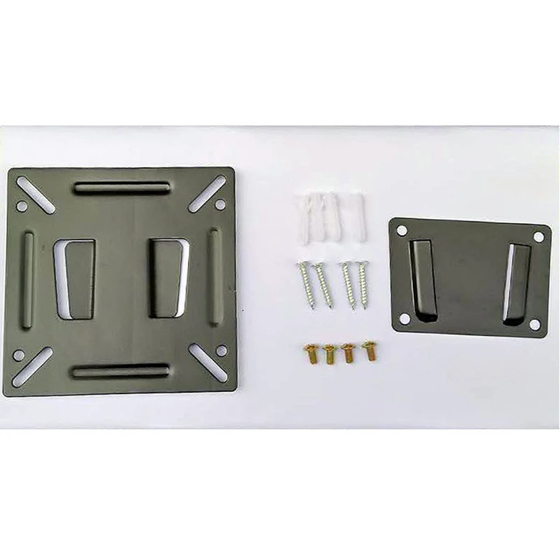 

1 компл., небольшая вешалка для ЖК-дисплея 14-24 дюйма, кронштейн для плоской панели телевизора, вешалка для телевизора, компьютерный ЖК-дисплей