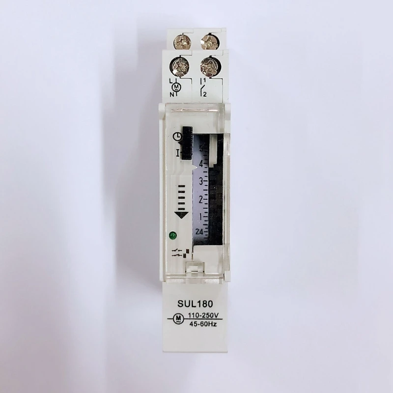 

AC250V 15 Minutes Mechanical Timer Switches 24 Hour Programmable Din Timer