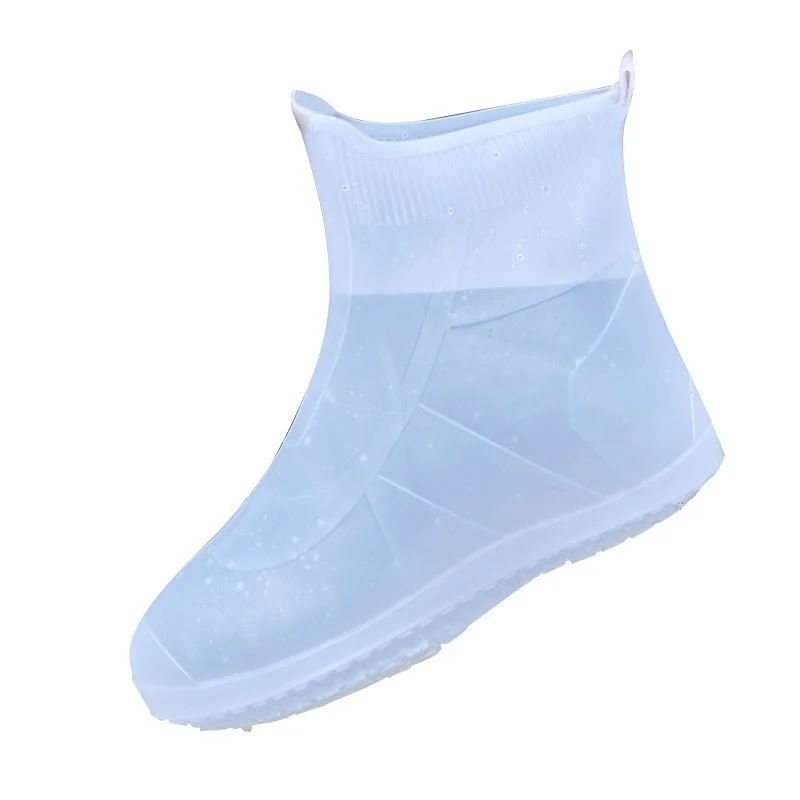 Best Boots Waterproof Shoe Cover Outdoor Rainy Days Silicone Material Unisex Shoes Protectors Non-slip Reusable Rain Boots Cover