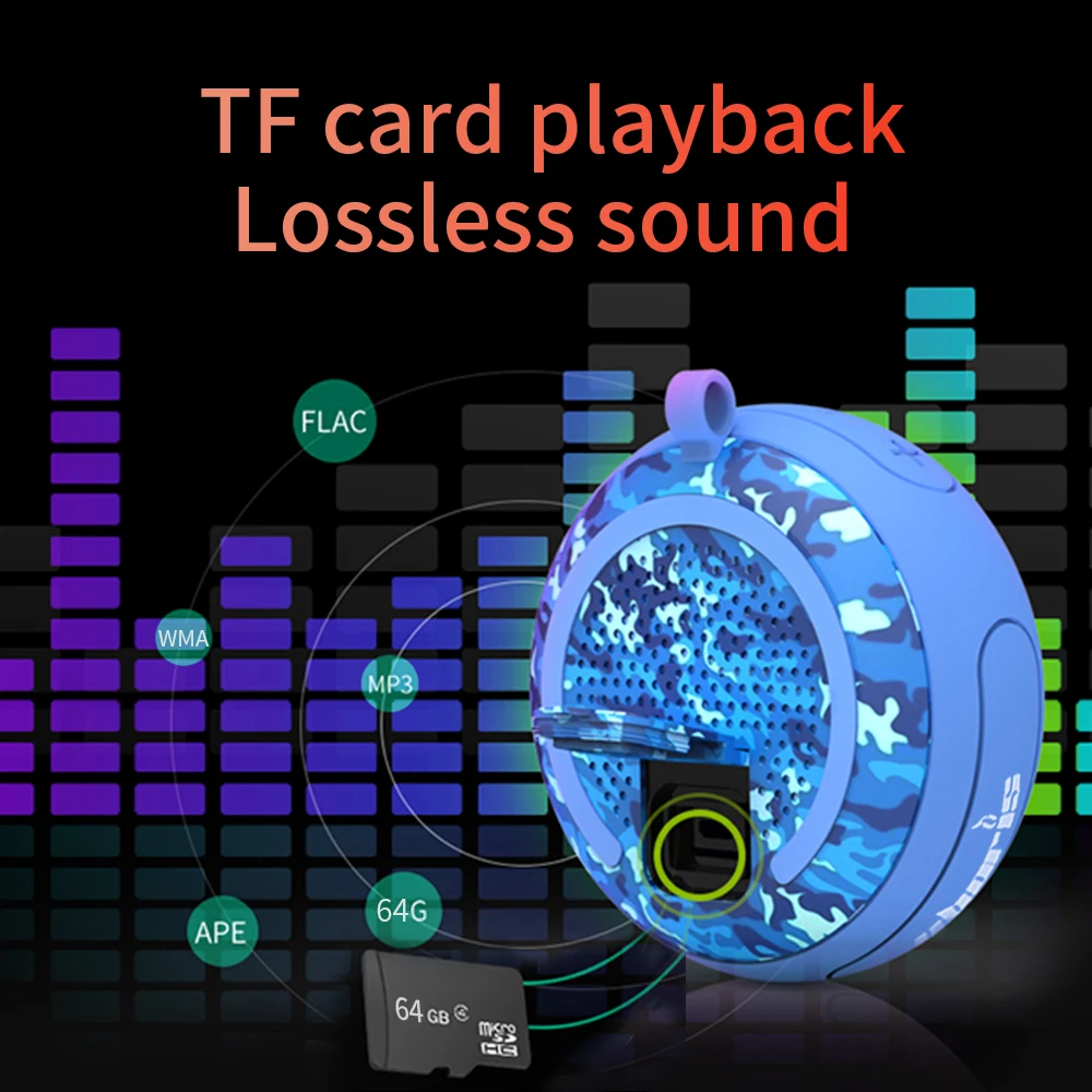 Bluetooth-Колонка Cyboris T101 IPX7 водонепроницаемая