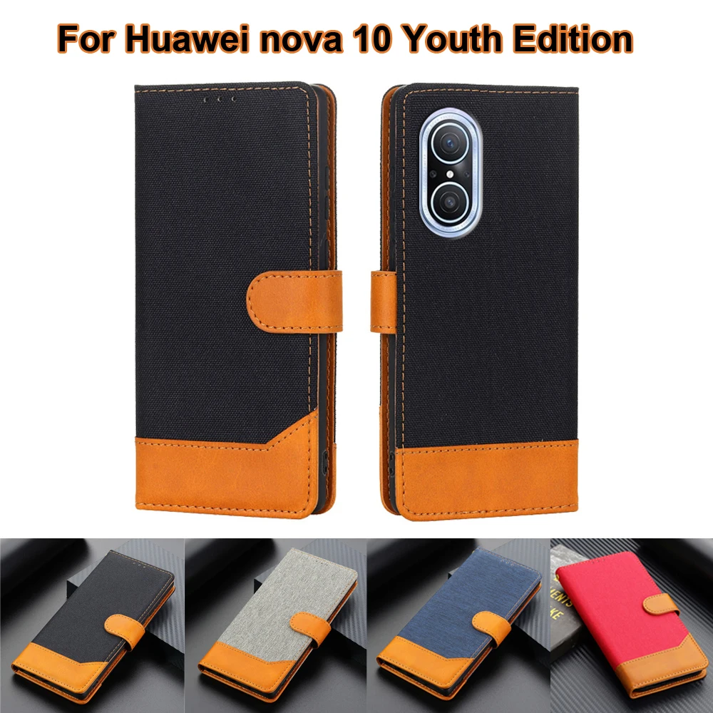 

Leather Phone Case for Huawei Nova 10 Youth Edition чехол Book Flip Wallet Cover For Huawei Nova 9 SE Nova10 Youth JLN-A00 Coque