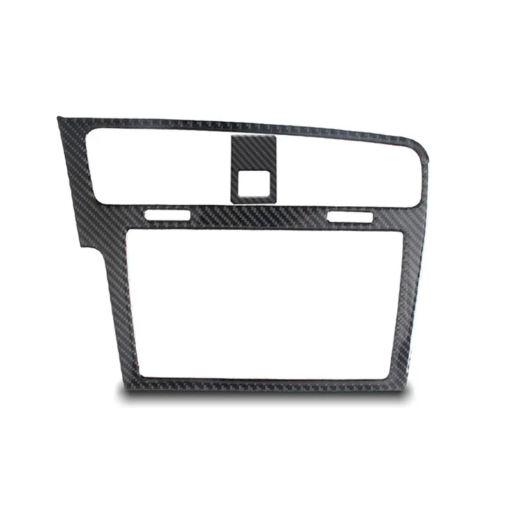 Декоративная наклейка на панель навигации из углеродного волокна для Volkswagen 2014-2019