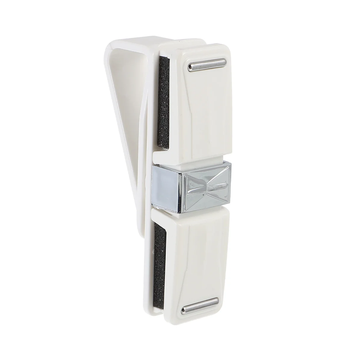 

Car Glasses Holder Ticket Rotational Sun Catcher Hanging Clip Abs Bling Accessories