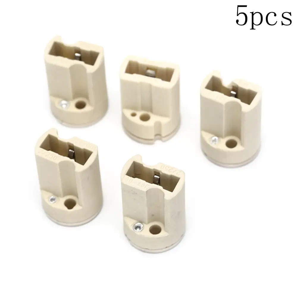 

5pcs/lot G9 Lamp Base 110-220V 3A Ceramic Socket G9 Type Halogen Lamp Holder Ceramic Lamp Bases