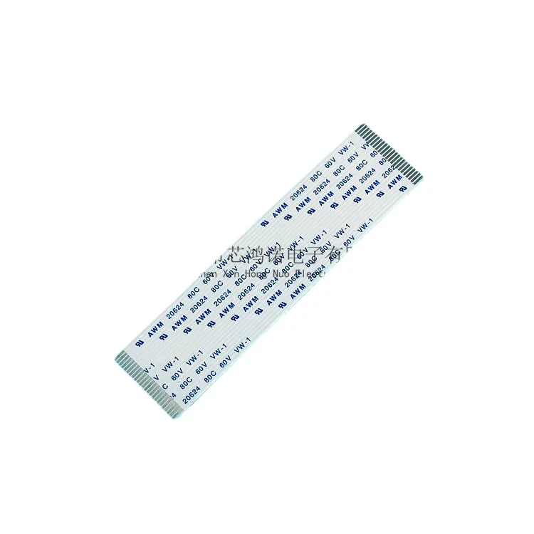 

FFC FPC Гибкий плоский разъем кабель 0,5 Шаг 80 мм тот же обратный 4 6 8 10 12 14 15 16 18 20 22 24 26 28 30 PIN AWM 20624 80C 60V