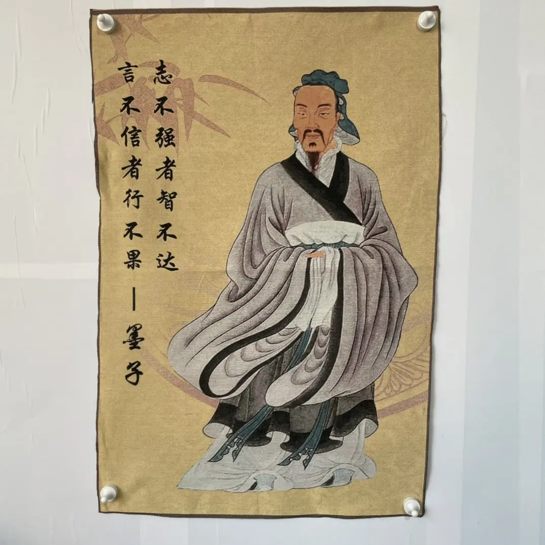 

Thangka Mozi Embroidery Silk Brocade Statue Painting Mural Craft Artwork