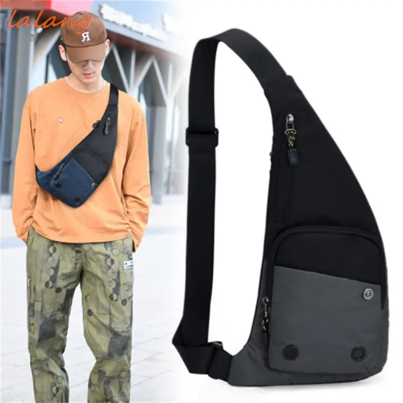 

Повседневная мужская сумка через плечо, забавная Дорожная Спортивная уличная сумка для паспорта, маленький мессенджер, нагрудная кросс-боди для мужчин, 1 шт.