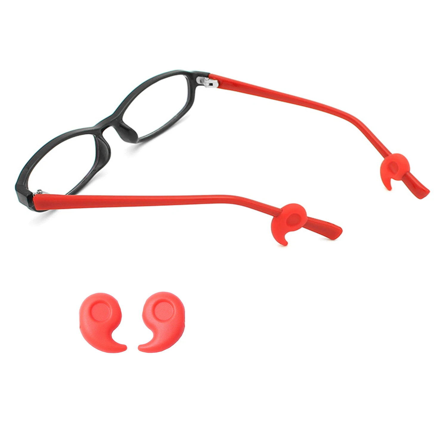 

1Pairs/lot Silicone Glasses Ear Hooks For Kids And Adults Anti Slip Eyeglasses Sports Temple Tips Soft Ear Hook