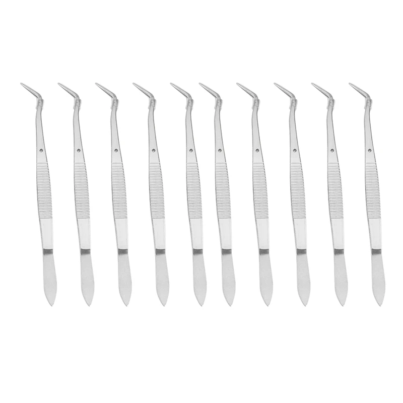 

10 Pieces Of Tweezers Tweezers Instruments