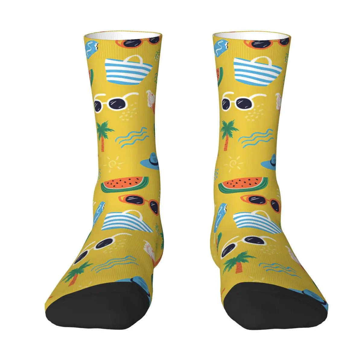 Colorful Seamless Summer Pattern Adult Socks,Unisex socks,men Socks women Socks