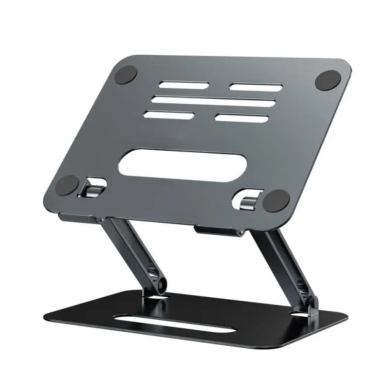 

Aluminum Alloy Notebook Stand Base Universal Dissipate Heat Riser Bracket Tablet Holder Laptop Stand Foldable Portable
