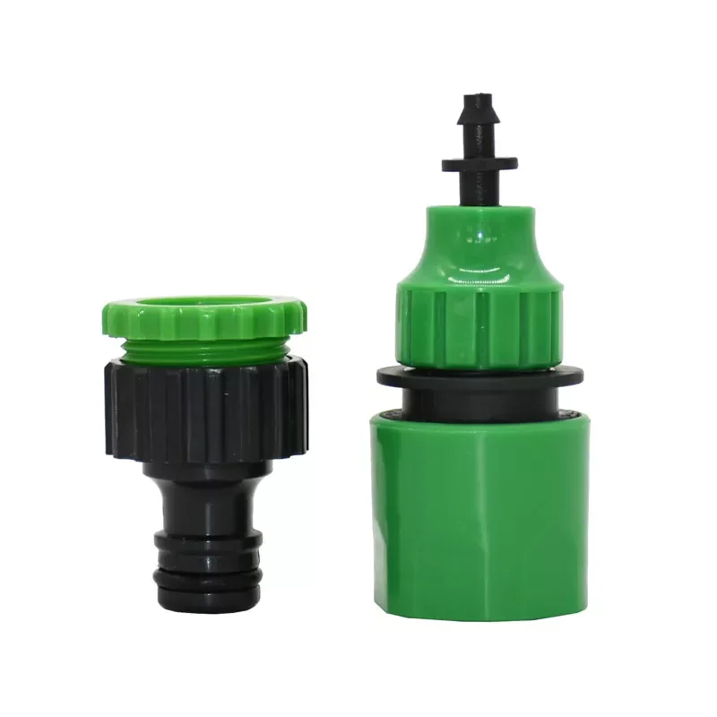 

2023NEW inch Garden hose Water Quick Connector to 1/2 3/4 male 3/8" Hose connector watering 1PCS