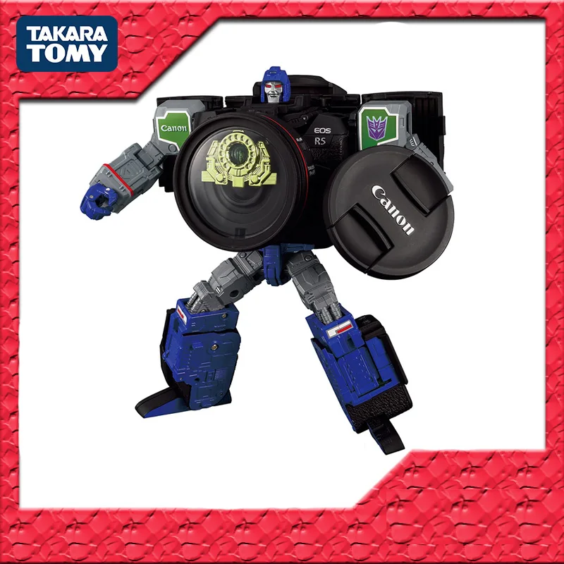 

Оригинальные фигурки героев мультфильма Hasbro TAKARA TOMY Трансформеры Canon R5 Десептиконы ПВХ Аниме фигурки модели игрушки