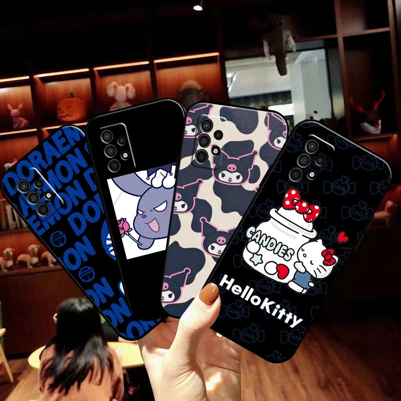 

Hello Kitty Kuromi Phone Case For Samsung Galaxy S21 S21 FE S21 Plus S21 Ultra S20 S20 FE S20 Lite S20 Ulitra Liquid Silicon