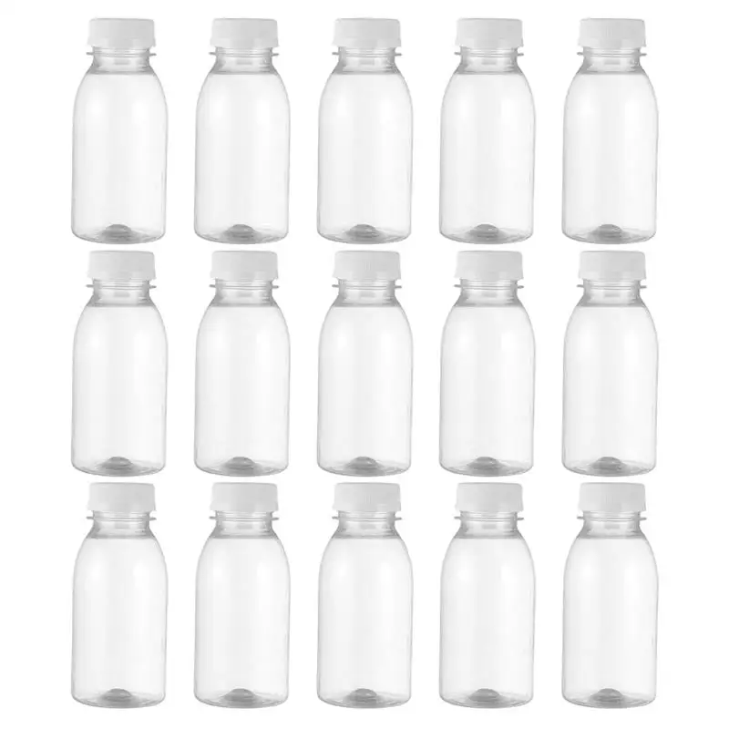 With Caps Clear Milk Bottles Water Bottles Beverage Bottle Milk Beverage Split Bottles