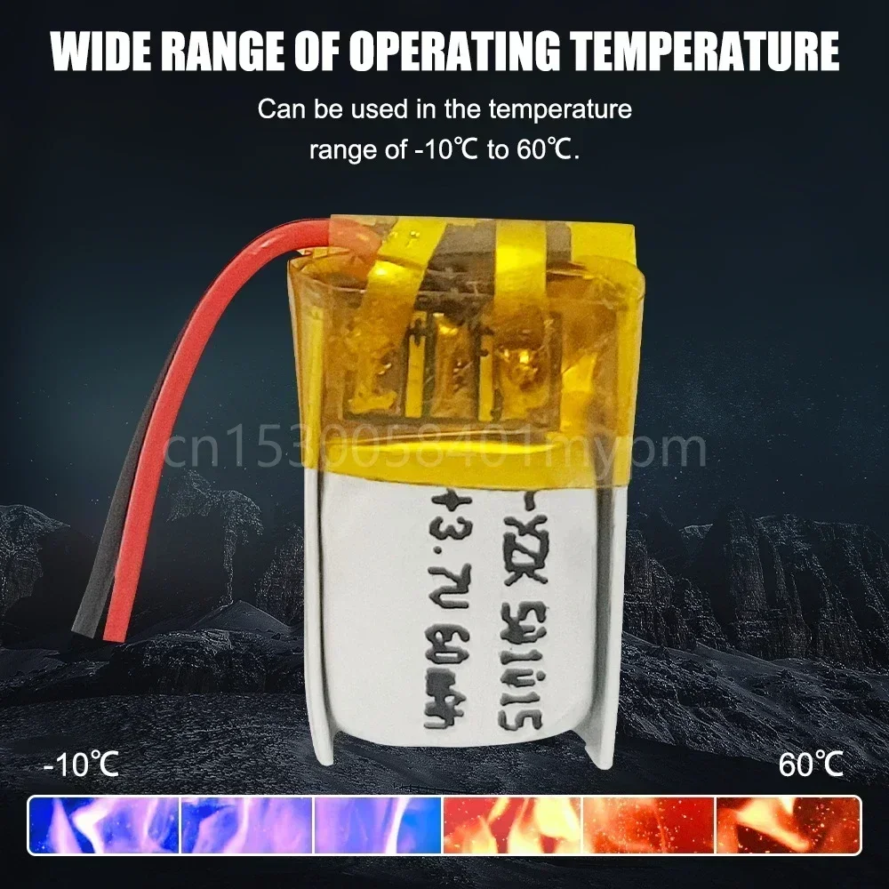 501015 3 7 В 60 мАч 051015 Литий-полимерный аккумулятор литий-ионный для DVD GPS-трекер