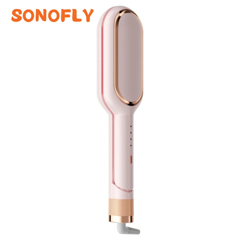 SONOFLY Professional Egg Roll Hair Curler Ceramics 2 Barrels Electric Fast Wave Iron Wave Waver Styling Tools for Woman XN-D32
