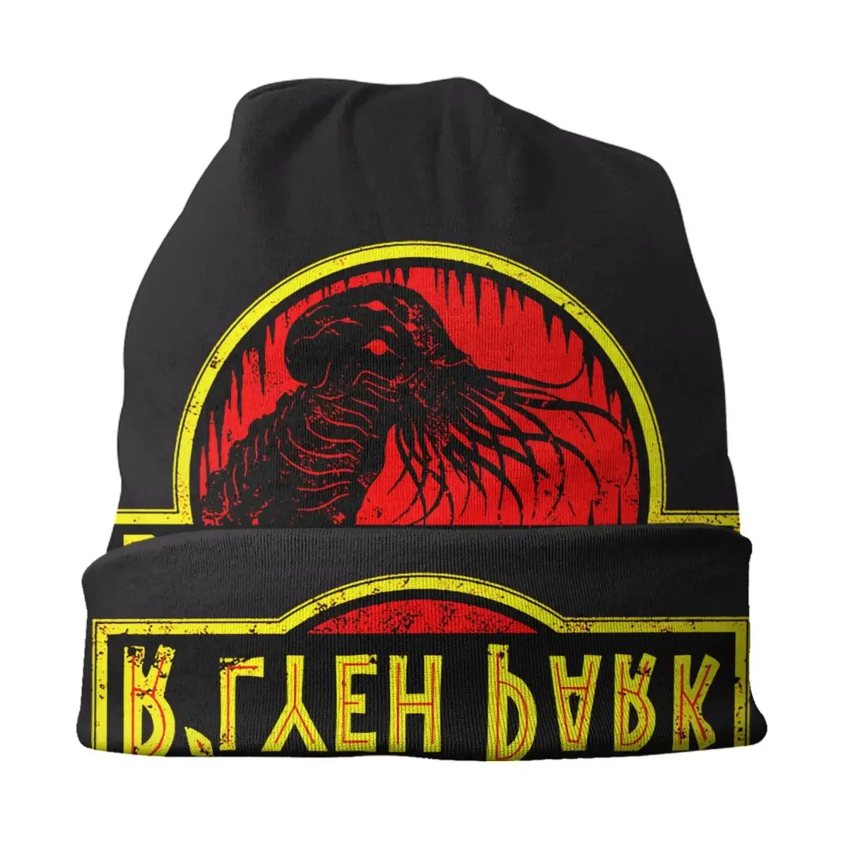 Rlyeh Park Skullies шапки для мужчин и женщин унисекс хип-хоп зимняя вязаная шапка