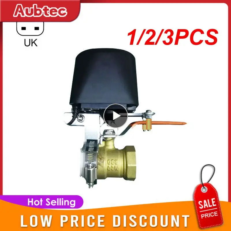 

1/2/3PCS Smart Home Tuya Zigbee Faucet Water/Gas Valve Switch Wireless Controller Wifi Pipe Robot Voice Control Support Alexa